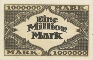 Német Birodalom/Weimari Köztársaság/Hamburg/Hugo Stinnes Linien 1923.10.15. 1000.000M T:I