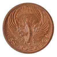 1933. "BSZKRT / Kisszakaszjegy" aranyozott Cu T:1,1-