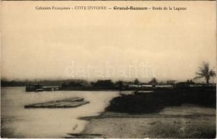 Grand-Bassam, Bords de la Lagune / banks of the lagoon