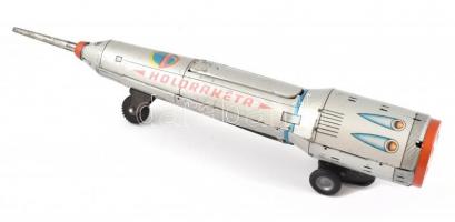 Lemezárugyár Holdrakéta játék. 38 cm , Kis kopásokkal