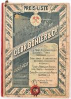 1897 Böhler Testvérek és Társa (Bp., Andrássy út 41.) illusztrált árujegyzéke-katalógusa német nyelven. 196 p. Kopott és foltos borítóval.