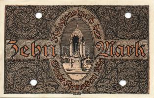 Német Birodalom/Császárság/Kempten 1918.11.2. 5M, 10M, 50M mind hivatalos érvénytelenítéssel T:I,II