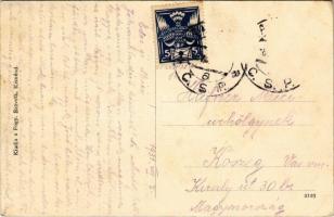 1931 Kéménd, Kamendin, Kamenin; fogyasztási szövetkezet üzlete és saját kiadása / cooperative shop (...