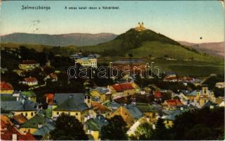 1910 Selmecbánya, Banská Stiavnica; város keleti része a Kálváriával. Joerges / calvary and Eastern side of the city (EK)