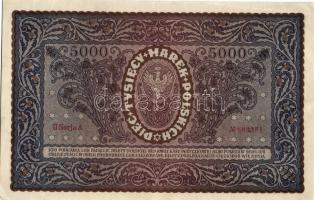Lengyelország 1920. 5000M(3x) egymásutáni sorszámokkal T:I-