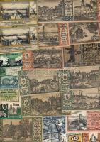 Német Birodalom/Weimari Köztársaság 1920-as évek eleje 962db bankjegy szükségpénz többségében klf ke...