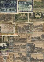 Német Birodalom/Weimari Köztársaság 1920-as évek eleje 962db bankjegy szükségpénz többségében klf ke...