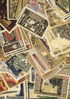 Német Birodalom/Weimari Köztársaság 1920-as évek eleje 962db bankjegy szükségpénz többségében klf ke...