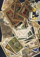 Német Birodalom/Weimari Köztársaság 1920-as évek eleje 962db bankjegy szükségpénz többségében klf ke...