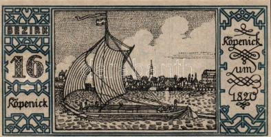 Német Birodalom/Weimari Köztársaság/ Berlin "1-20 kerületek" 20db klf szükségpénz, komplet...