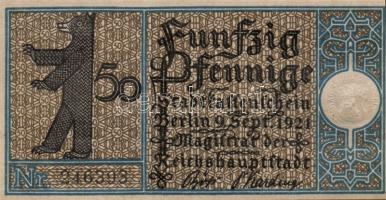 Német Birodalom/Weimari Köztársaság/ Berlin "1-20 kerületek" 20db klf szükségpénz, komplet...