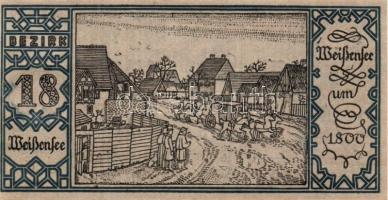 Német Birodalom/Weimari Köztársaság/ Berlin "1-20 kerületek" 20db klf szükségpénz, komplet...