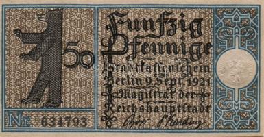 Német Birodalom/Weimari Köztársaság/ Berlin "1-20 kerületek" 20db klf szükségpénz, komplet...