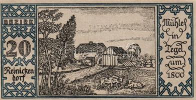 Német Birodalom/Weimari Köztársaság/ Berlin "1-20 kerületek" 20db klf szükségpénz, komplet...