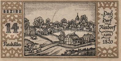 Német Birodalom/Weimari Köztársaság/ Berlin "1-20 kerületek" 20db klf szükségpénz, komplet...