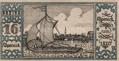 Német Birodalom/Weimari Köztársaság/ Berlin "1-20 kerületek" 20db klf szükségpénz, komplet...