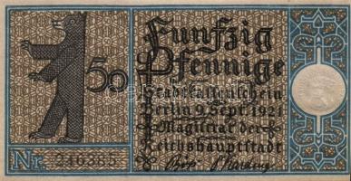 Német Birodalom/Weimari Köztársaság/ Berlin "1-20 kerületek" 20db klf szükségpénz, komplet...