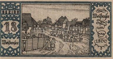 Német Birodalom/Weimari Köztársaság/ Berlin "1-20 kerületek" 20db klf szükségpénz, komplet...