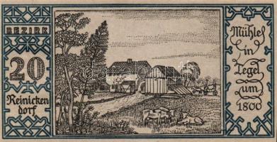 Német Birodalom/Weimari Köztársaság/ Berlin "1-20 kerületek" 20db klf szükségpénz, komplet...