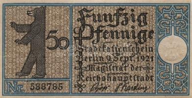 Német Birodalom/Weimari Köztársaság/ Berlin "1-20 kerületek" 20db klf szükségpénz, komplet...