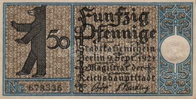 Német Birodalom/Weimari Köztársaság/ Berlin "1-20 kerületek" 20db klf szükségpénz, komplet...