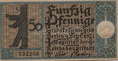 Német Birodalom/Weimari Köztársaság/ Berlin "1-20 kerületek" 20db klf szükségpénz, komplet...