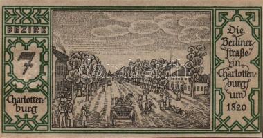 Német Birodalom/Weimari Köztársaság/ Berlin "1-20 kerületek" 20db klf szükségpénz, komplet...