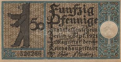 Német Birodalom/Weimari Köztársaság/ Berlin "1-20 kerületek" 20db klf szükségpénz, komplet...