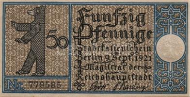 Német Birodalom/Weimari Köztársaság/ Berlin "1-20 kerületek" 20db klf szükségpénz, komplet...