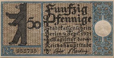 Német Birodalom/Weimari Köztársaság/ Berlin "1-20 kerületek" 20db klf szükségpénz, komplet...