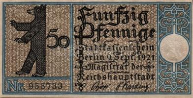 Német Birodalom/Weimari Köztársaság/ Berlin "1-20 kerületek" 20db klf szükségpénz, komplet...