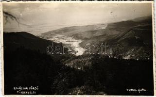 1942 Kovászna, Kovászna-fürdő, Covasna; Tündérvölgy / valley. Turul photo (kis szakadás / small tear)