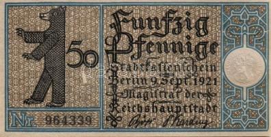 Német Birodalom/Weimari Köztársaság/ Berlin "1-20 kerületek" 20db klf szükségpénz, komplet...