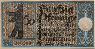 Német Birodalom/Weimari Köztársaság/ Berlin "1-20 kerületek" 20db klf szükségpénz, komplet...