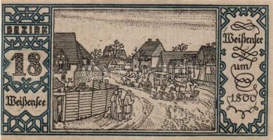 Német Birodalom/Weimari Köztársaság/ Berlin "1-20 kerületek" 20db klf szükségpénz, komplet...