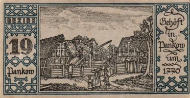 Német Birodalom/Weimari Köztársaság/ Berlin "1-20 kerületek" 20db klf szükségpénz, komplet...