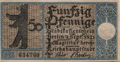 Német Birodalom/Weimari Köztársaság/ Berlin "1-20 kerületek" 20db klf szükségpénz, komplet...