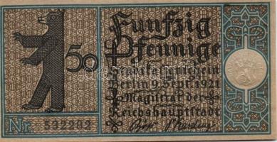 Német Birodalom/Weimari Köztársaság/ Berlin "1-20 kerületek" 20db klf szükségpénz, komplet...