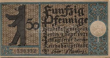 Német Birodalom/Weimari Köztársaság/ Berlin "1-20 kerületek" 20db klf szükségpénz, komplet...