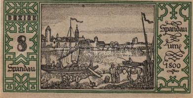 Német Birodalom/Weimari Köztársaság/ Berlin "1-20 kerületek" 20db klf szükségpénz, komplet...