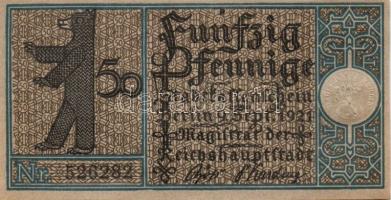 Német Birodalom/Weimari Köztársaság/ Berlin "1-20 kerületek" 20db klf szükségpénz, komplet...