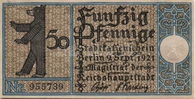 Német Birodalom/Weimari Köztársaság/ Berlin "1-20 kerületek" 20db klf szükségpénz, komplet...