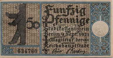 Német Birodalom/Weimari Köztársaság/ Berlin "1-20 kerületek" 20db klf szükségpénz, komplet...