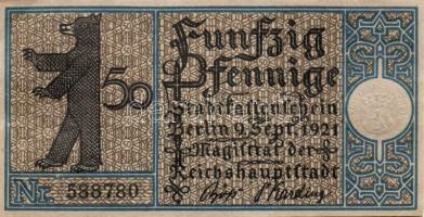 Német Birodalom/Weimari Köztársaság/ Berlin "1-20 kerületek" 20db klf szükségpénz, komplet...