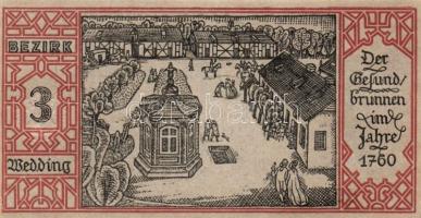 Német Birodalom/Weimari Köztársaság/ Berlin "1-20 kerületek" 20db klf szükségpénz, komplet...