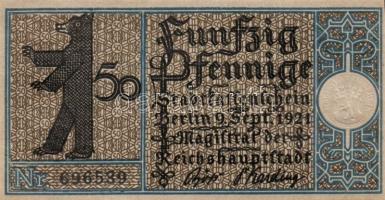 Német Birodalom/Weimari Köztársaság/ Berlin "1-20 kerületek" 20db klf szükségpénz, komplet...