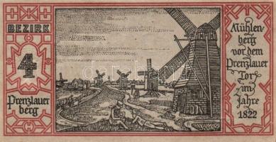 Német Birodalom/Weimari Köztársaság/ Berlin "1-20 kerületek" 20db klf szükségpénz, komplet...