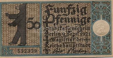 Német Birodalom/Weimari Köztársaság/ Berlin "1-20 kerületek" 20db klf szükségpénz, komplet...