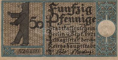 Német Birodalom/Weimari Köztársaság/ Berlin "1-20 kerületek" 20db klf szükségpénz, komplet...