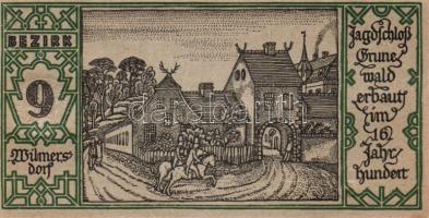 Német Birodalom/Weimari Köztársaság/ Berlin "1-20 kerületek" 20db klf szükségpénz, komplet...